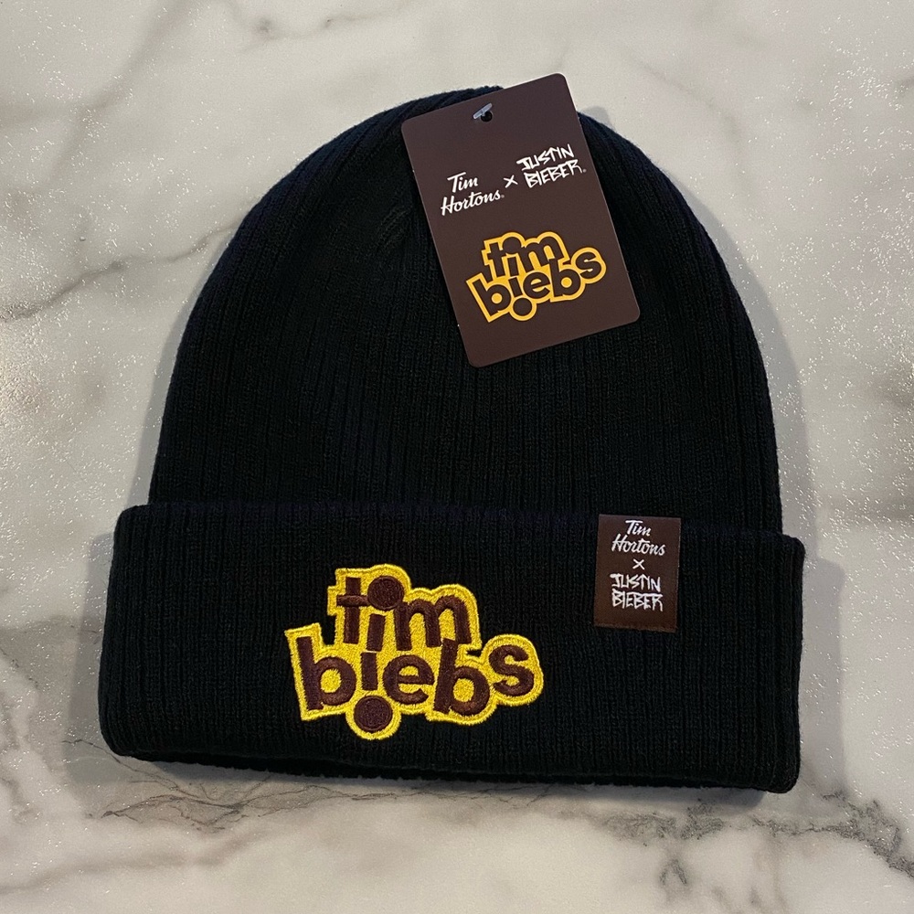 Tim Horton X Justin Bieber beanie/toque